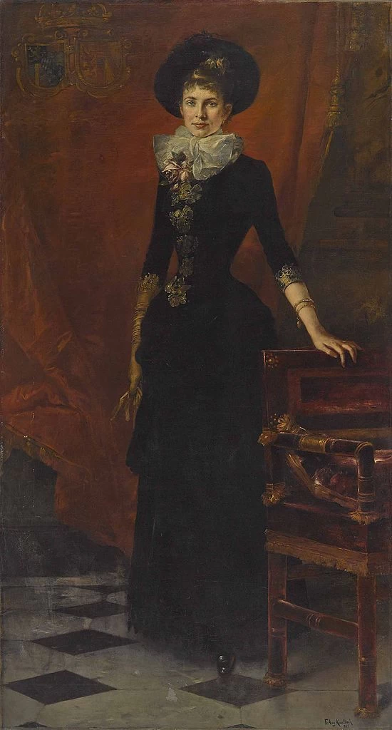 Ritratto della Principessa Gisela di Baviera, arciduchessa d'Austria